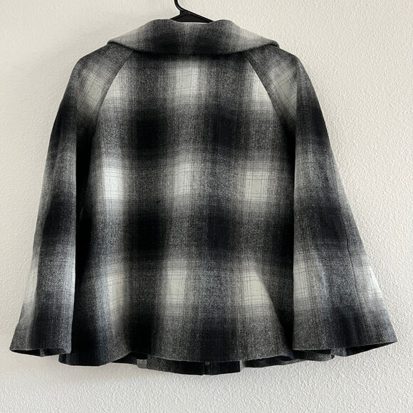 L'Agence Jacket Womens Medium Oversized Plaid Shacket - Picture 2 of 14